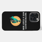 Anästhesiologen haben eine ständige Anästhesiologi iPhone Hülle (Rückseite (Horizontal))