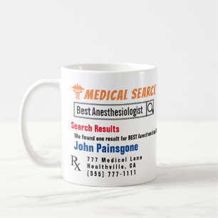 Anästhesiologin Funny Search Gift Tasse