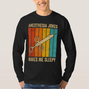 Anästhesist Anästhesiologie Anästhesie Witz Ma T-Shirt