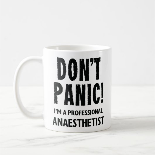 Anästhesist Kaffeetasse (Links)