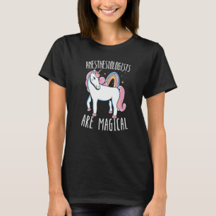 Anästhesist Sind Magischer Arzt Anästhesie Uni T-Shirt