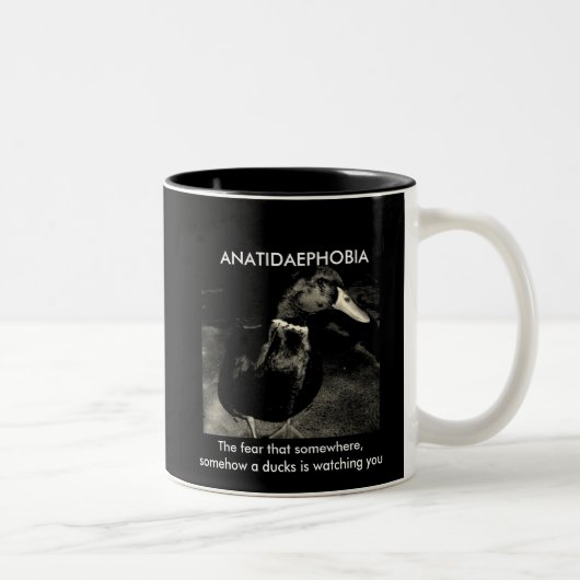 ANATIDAEPHOBIA ZWEIFARBIGE TASSE (Rechts)