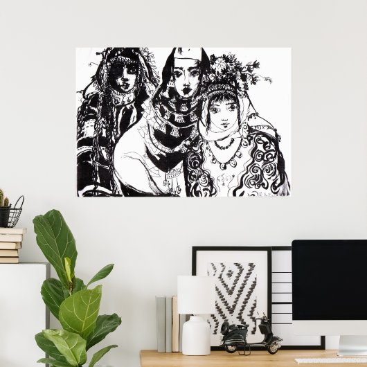 ANATOLIAN GIRLS POSTER (Heimbüro)