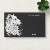 Anatolian Shepherd Abstrakt Art Dog Name Post-it Klebezettel (Büro)