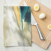 Anatolian Shepherd Beach Surfmalerei Geschirrtuch (Viertel Falte)