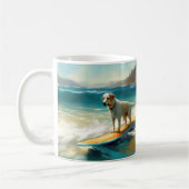 Anatolian Shepherd Beach Surfmalerei Kaffeetasse (Links)