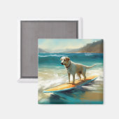 Anatolian Shepherd Beach Surfmalerei Magnet (Vorderseite/Rückseite)