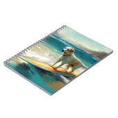 Anatolian Shepherd Beach Surfmalerei Notizblock (Linke Seite)