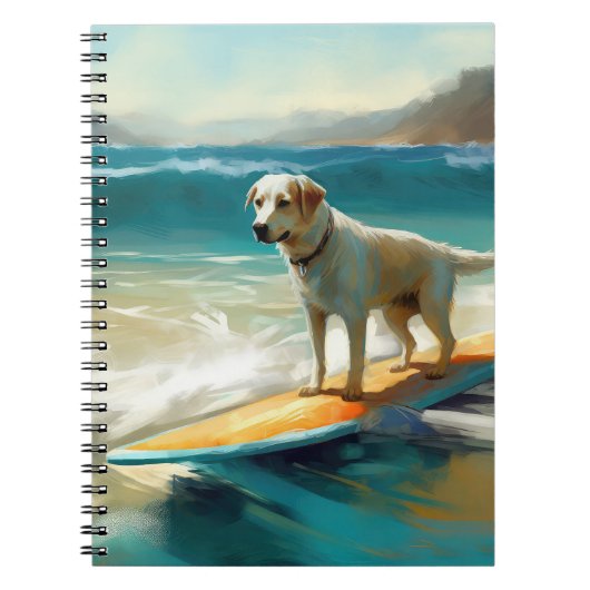 Anatolian Shepherd Beach Surfmalerei Notizblock (Vorderseite)