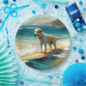 Anatolian Shepherd Beach Surfmalerei Pappteller (Party)