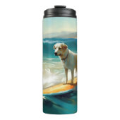 Anatolian Shepherd Beach Surfmalerei Thermosbecher (Vorderseite)