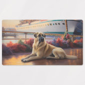 Anatolian Shepherd Christmas Cruise: Pawsome Etiketten (Design 2)