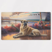 Anatolian Shepherd Christmas Cruise: Pawsome Etiketten (Design 1)
