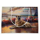Anatolian Shepherd Christmas Cruise: Pawsome Große Geschenktüte (Vorderseite)