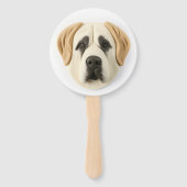 Anatolian Shepherd Dog 3D Inspiriert Fächer (Rückseite)