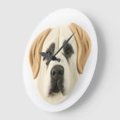 Anatolian Shepherd Dog 3D Inspiriert Große Wanduhr (Winkel)