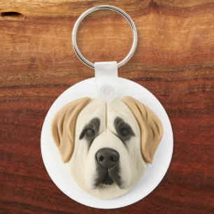 Anatolian Shepherd Dog 3D Inspiriert Schlüsselanhänger