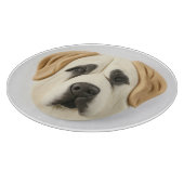 Anatolian Shepherd Dog 3D Inspiriert Schneidebrett (Ecke)