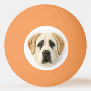 Anatolian Shepherd Dog 3D Inspiriert Tischtennisball