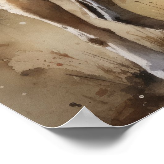 Anatolian Shepherd Dog Art Print Poster (Ecke)