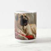 Anatolian Shepherd Dog Christmas festival Kaffeetasse (Mittel)