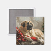 Anatolian Shepherd Dog Christmas festival Magnet (Vorderseite/Rückseite)