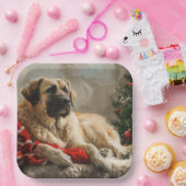 Anatolian Shepherd Dog Christmas festival Pappteller (Party)