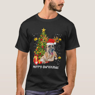Anatolian Shepherd Dog Christmas Tree Santa Xmas P T-Shirt