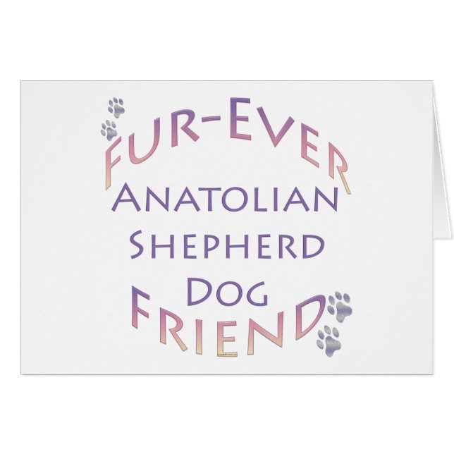 Anatolian Shepherd Dog Furever (Vorderseite (Horizontal))