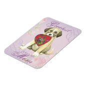 Anatolian Shepherd Dog Heart Mama Magnet (Linke Seite)