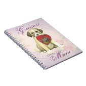 Anatolian Shepherd Dog Heart Mama Notizblock (Rechte Seite)