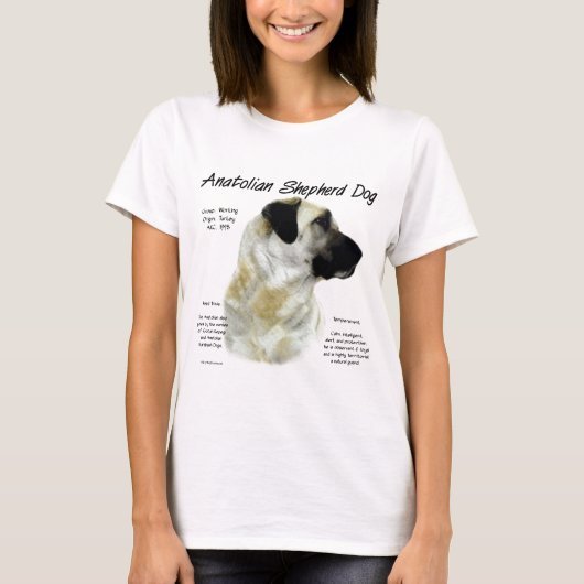 Anatolian Shepherd Dog History T-Shirt (Vorderseite)