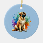 Anatolian Shepherd Dog Keramik Ornament (Vorne)