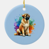 Anatolian Shepherd Dog Keramik Ornament (Hinten)