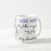 Anatolian Shepherd Dog Mama Kaffeetasse (VorderseiteRechts)
