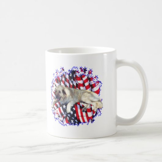 Anatolian Shepherd Dog Patriot Kaffeetasse (Rechts)