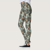 Anatolian Shepherd Dog Riding Motorrad Weihnachten Leggings (Links)