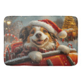 Anatolian Shepherd Dog Roller Untersetzer Weihnach Badematte (Vorderseite)