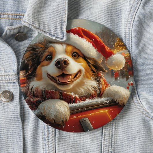 Anatolian Shepherd Dog Roller Untersetzer Weihnach Button (Beispiel)