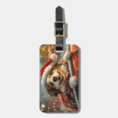 Anatolian Shepherd Dog Roller Untersetzer Weihnach Gepäckanhänger (Vorderseite vertikal)