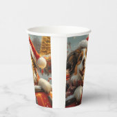 Anatolian Shepherd Dog Roller Untersetzer Weihnach Pappbecher (Rechts)