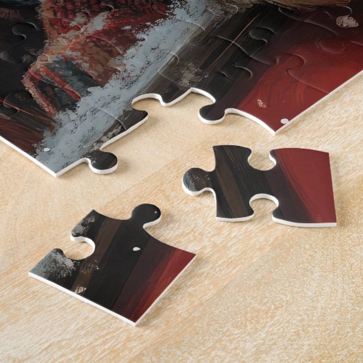 Anatolian Shepherd Dog Roller Untersetzer Weihnach Puzzle (Seite)