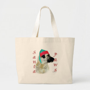 Anatolian Shepherd Dog Santa Paws Jumbo Stoffbeutel
