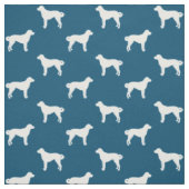 Anatolian Shepherd Dog Silhouetten Gemustert Stoff (Muster)