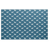 Anatolian Shepherd Dog Silhouetten Gemustert Stoff (Fat Quarter (45,7 x 55,9 cm))