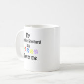 Anatolian Shepherd Dog Walks Design Kaffeetasse (Vorderseite Links)