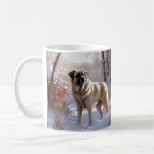 Anatolian Shepherd Let It Snow Christmas Kaffeetasse (Links)