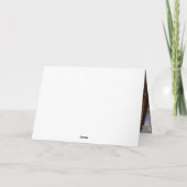 Anatolian Shepherd Let It Snow Christmas Karte (Rückseite)