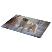 Anatolian Shepherd Let It Snow Christmas Schneidebrett (Ecke)