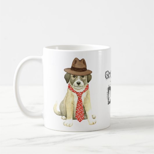Anatolian Shepherd Vater Kaffeezucht Tasse (Links)